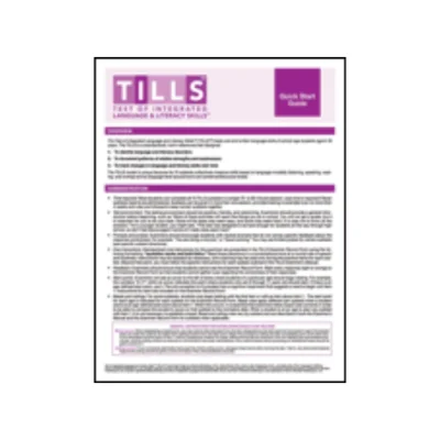 TILLS Quick Start Guide