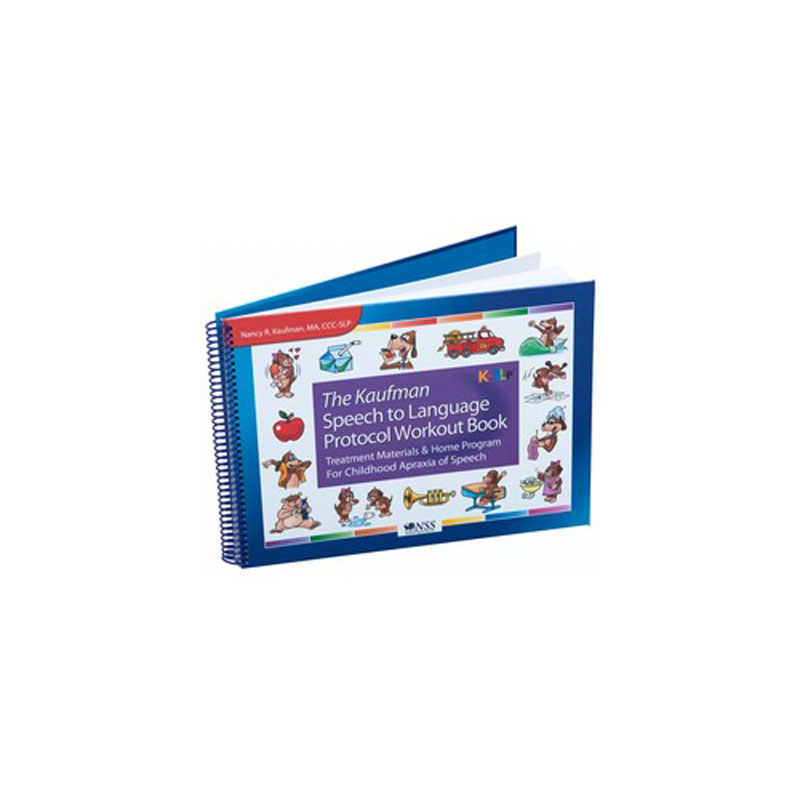 Kaufman Speech to Language Protocol Workout Book (to Pre-order)